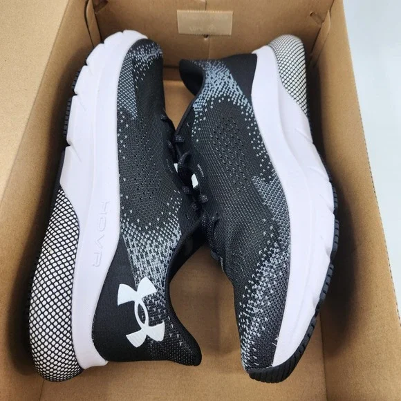 Under Armour HOVR Turbulence 2 Womens Running Shoes Black Grey Size 11 - Picture 6 of 6